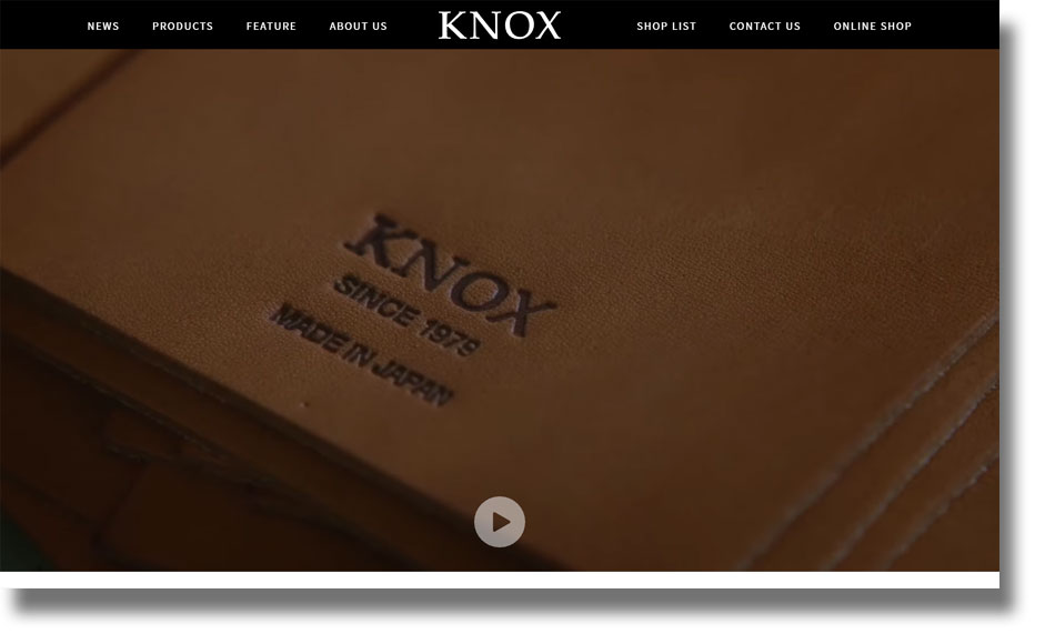 ノックス(KNOX) 公式ホームページ